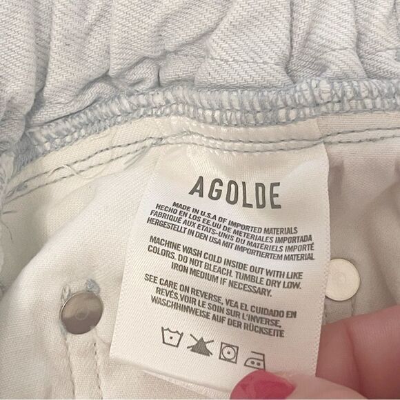 Agolde Riya Elastic Peg in connection - Picture 9 of 11